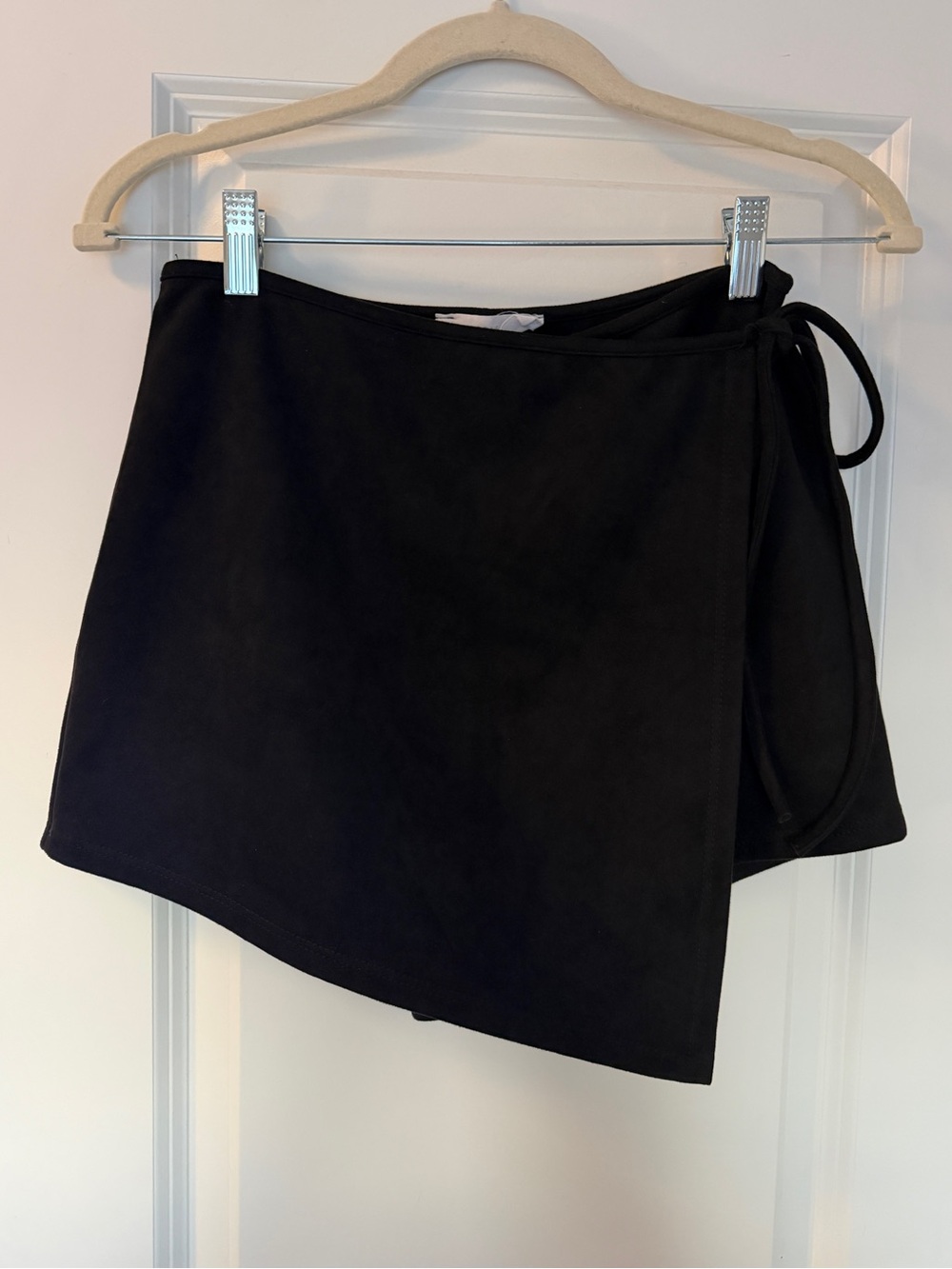 🖤 American Threads Black Suede Skirt | Size M